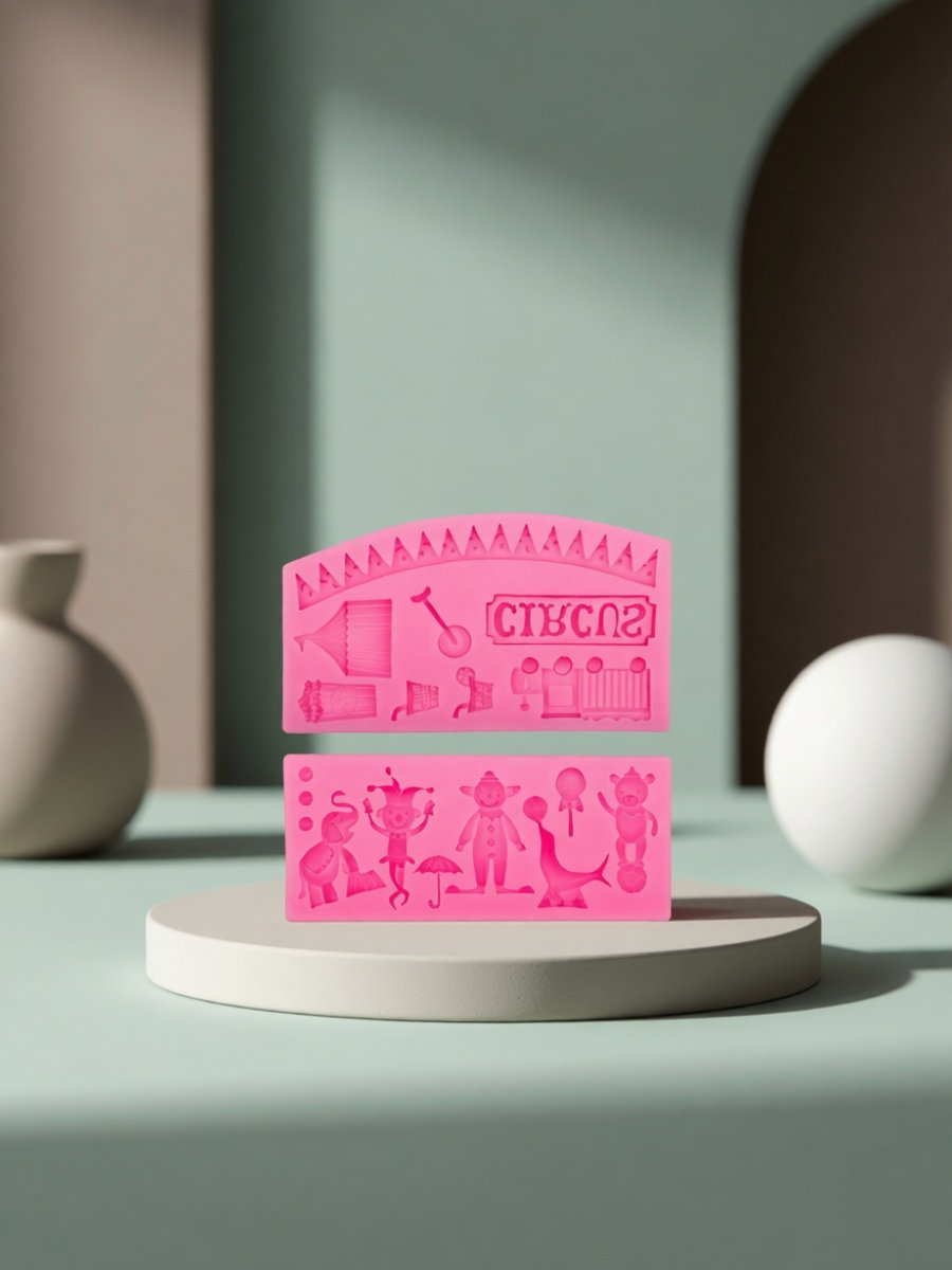 Silicone Mold Baking - 2 шт. силиконовых форм для мастики