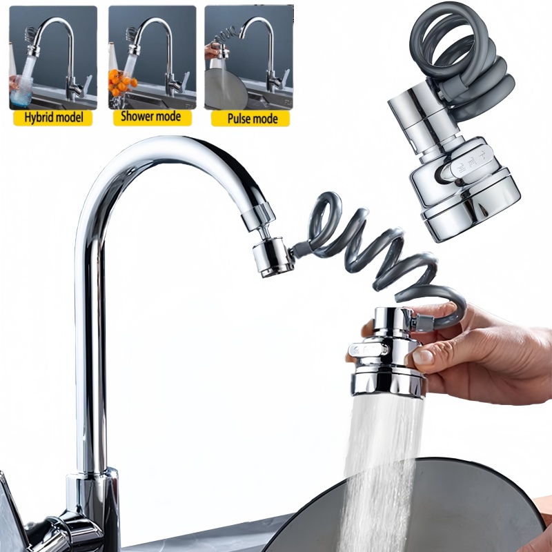 Kitchen Gadgets List - Новый 3-режимный удлинитель для смесителя для