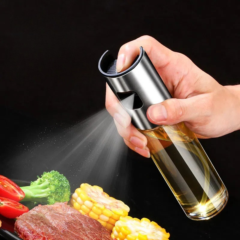 Kitchen Gadgets And Appliances - Стеклянный распылитель масла для приготовления пищи,