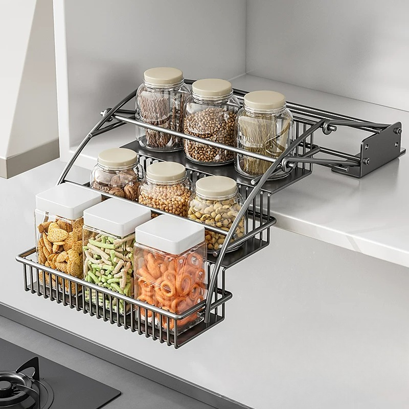 Выдвижная корзина для шкафа, 3 – обзор и цена Kitchen Gadgets Cabinet