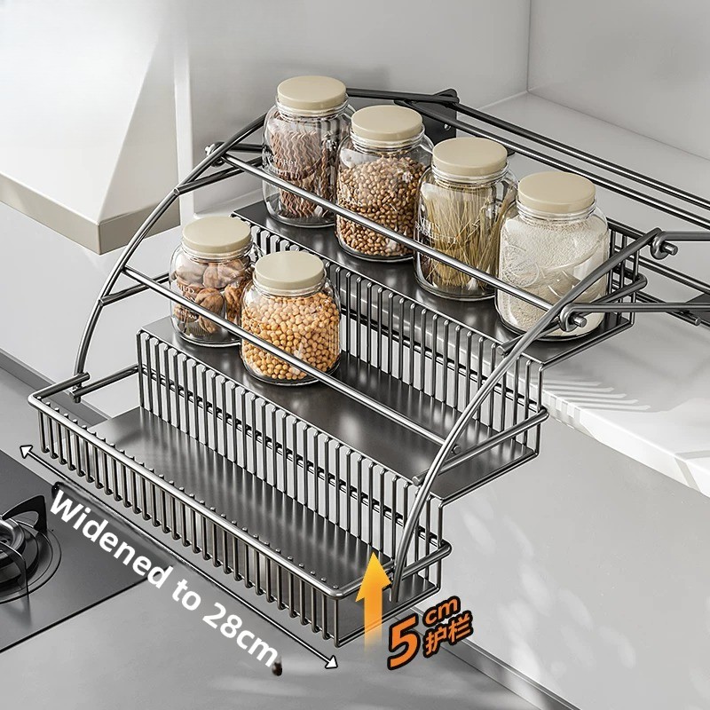 Выдвижная корзина для шкафа, 3 – обзор и цена Kitchen Gadgets Cabinet