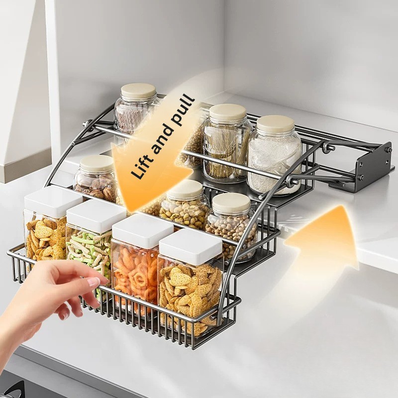 Выдвижная корзина для шкафа, 3 – обзор и цена Kitchen Gadgets Cabinet
