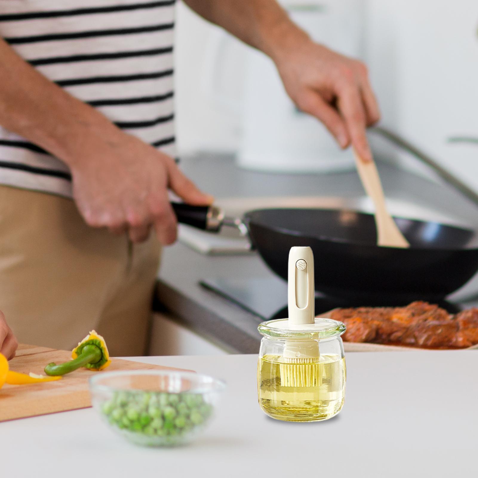 Диспенсер для масла для кухни, – обзор и цена Kitchen Gadgets Dispenser Brush Holder