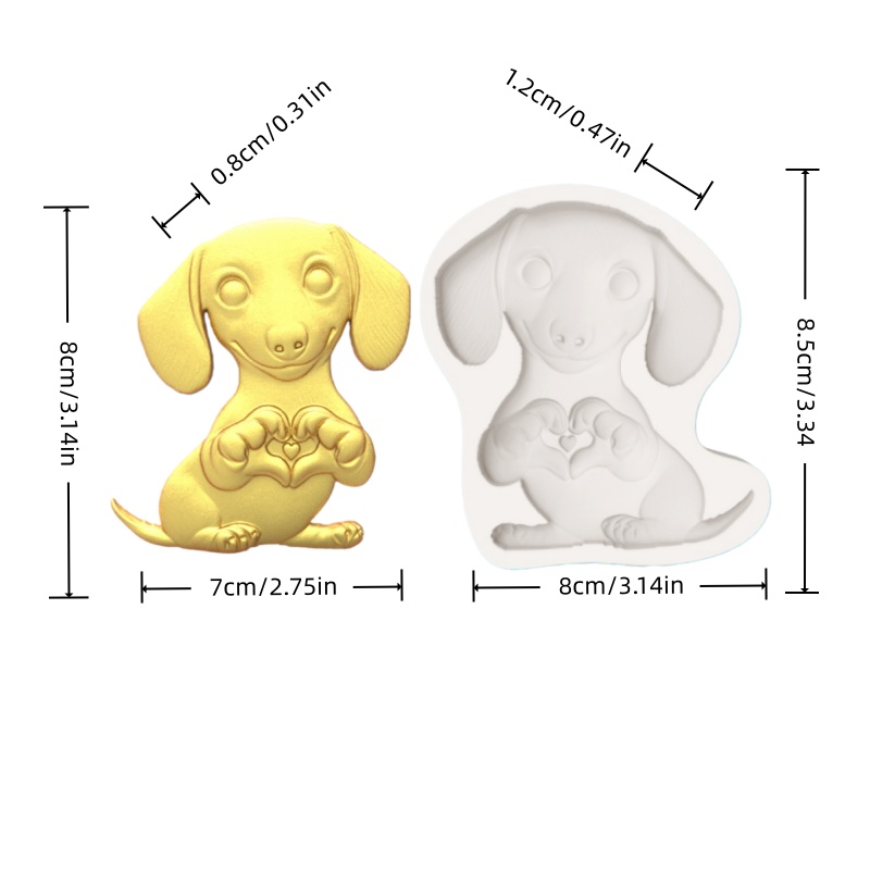 Силиконовая форма для собаки п – обзор и цена Silicone Mold Baking